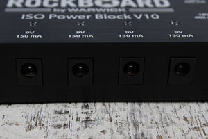 RockBoard RBO POW BLOCK ISO 10 v2 Power Block Guitar Effects Multi Power Supply