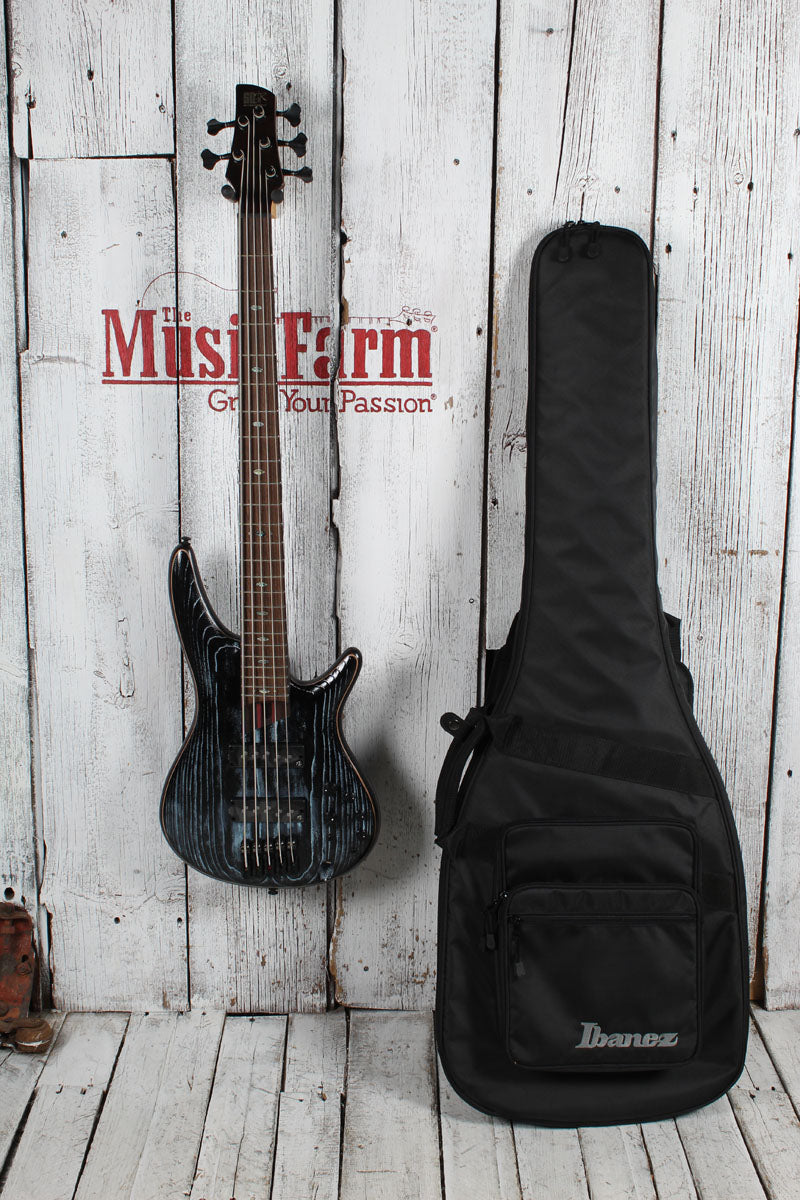 Ibanez SR Premium SR1325SB 5 String Electric Bass Guitar Aqua Wave with Gig Bag