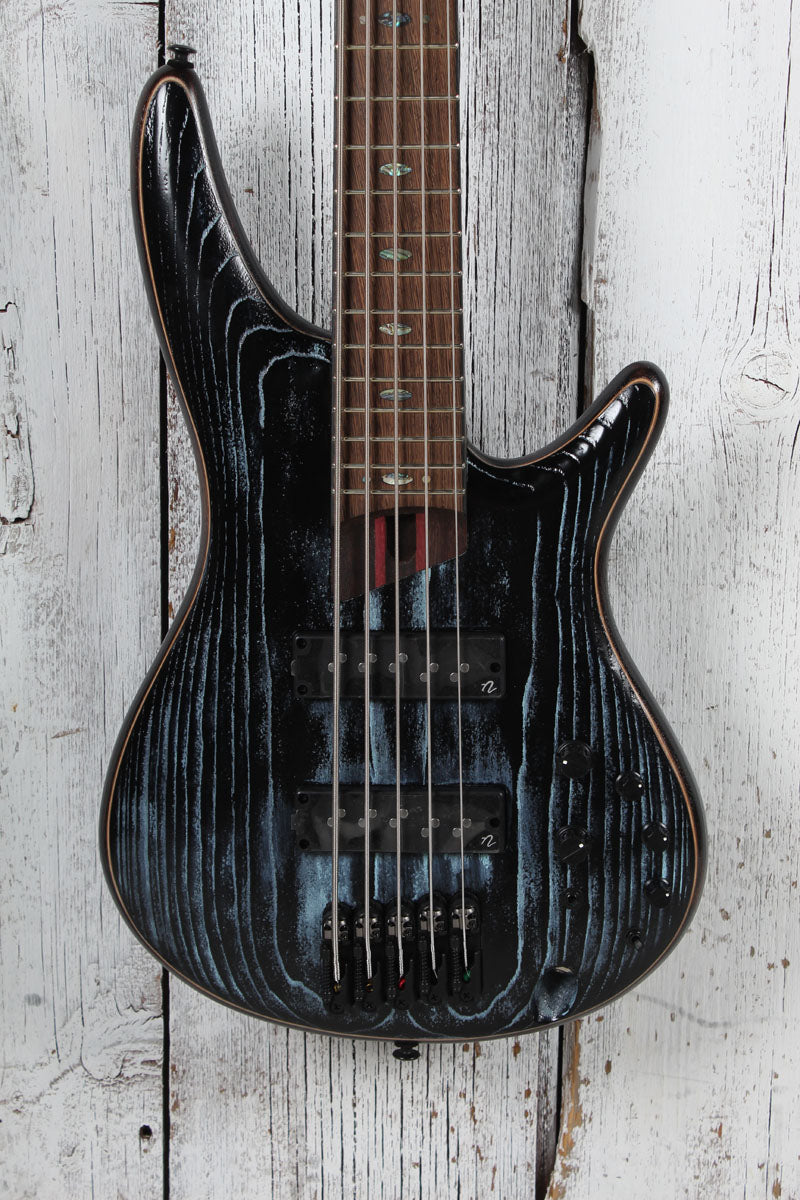 Ibanez SR Premium SR1325SB 5 String Electric Bass Guitar Aqua Wave with Gig Bag