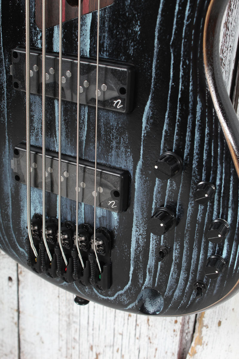 Ibanez SR Premium SR1325SB 5 String Electric Bass Guitar Aqua Wave with Gig Bag
