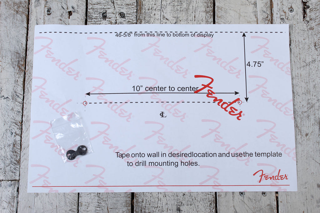 Fender Guitar Display Case Vertical Mount Electric Guitar Display Case