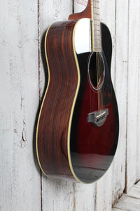 Yamaha FS830 DSR Concert Body Acoustic Guitar Solid Spruce Top Dusk Sun Red