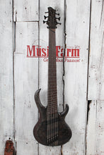 Load image into Gallery viewer, Ibanez BTB806MS Multi Scale 6 String Electric Bass Guitar Trans Gray Flat w Case