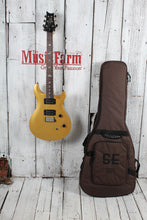 Load image into Gallery viewer, PRS SE CE 24 Standard Satin Electric Guitar Gold Metallic Satin with Gig Bag