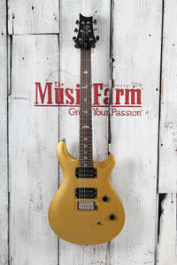 PRS SE CE 24 Standard Satin Electric Guitar Gold Metallic Satin with Gig Bag