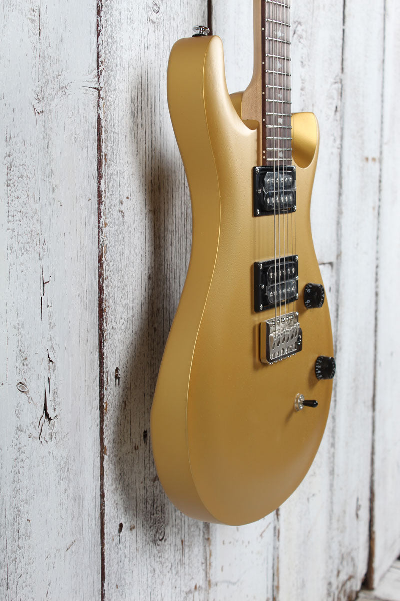 PRS SE CE 24 Standard Satin Electric Guitar Gold Metallic Satin with Gig Bag