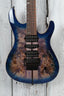 Ibanez S Premium S1070PBZ Electric Guitar Cerulean Blue Burst with Gig Bag