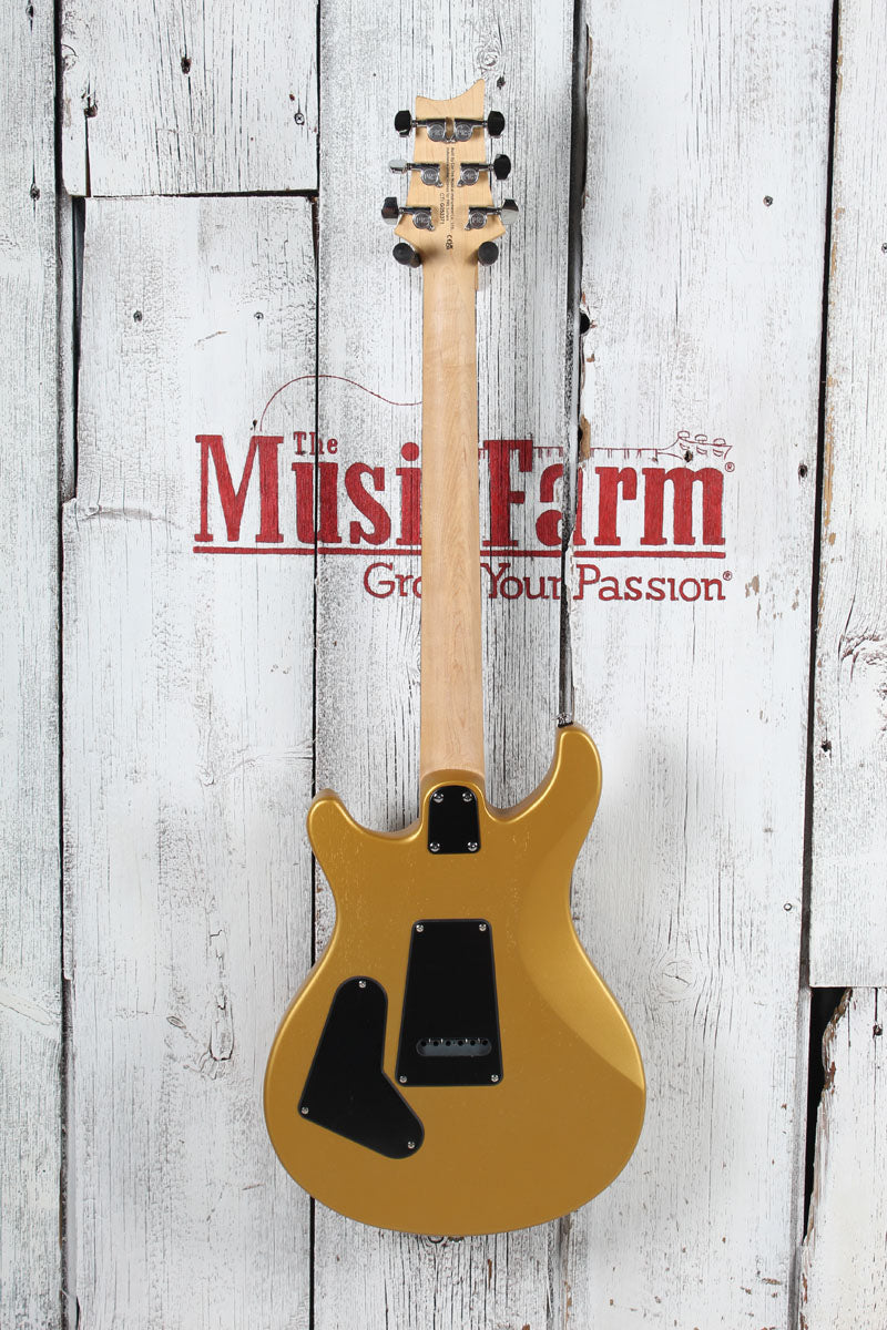 PRS SE CE 24 Standard Satin Electric Guitar Gold Metallic Satin with Gig Bag