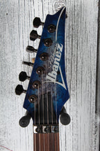 Ibanez S Premium S1070PBZ Electric Guitar Cerulean Blue Burst with Gig Bag