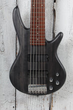 Load image into Gallery viewer, Ibanez Gio SR206 Bass 6 String Electric Bass Guitar Transparent Gray Flat