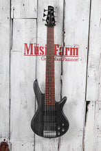 Load image into Gallery viewer, Ibanez Gio SR206 Bass 6 String Electric Bass Guitar Transparent Gray Flat