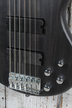 Load image into Gallery viewer, Ibanez Gio SR206 Bass 6 String Electric Bass Guitar Transparent Gray Flat