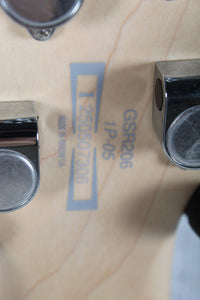 Ibanez Gio SR206 Bass 6 String Electric Bass Guitar Transparent Gray Flat