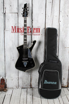 Ibanez Paul Stanley Signature PS120 Electric Guitar Black Gloss with Gig Bag