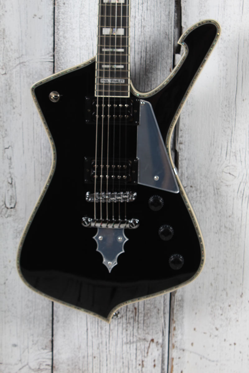 Ibanez Paul Stanley Signature PS120 Electric Guitar Black Gloss with Gig Bag