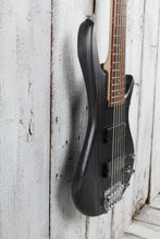 Load image into Gallery viewer, Ibanez Gio SR206 Bass 6 String Electric Bass Guitar Transparent Gray Flat