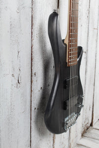 Ibanez Gio SR206 Bass 6 String Electric Bass Guitar Transparent Gray Flat