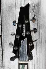 Load image into Gallery viewer, Ibanez Paul Stanley Signature PS120 Electric Guitar Black Gloss with Gig Bag