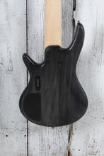 Load image into Gallery viewer, Ibanez Gio SR206 Bass 6 String Electric Bass Guitar Transparent Gray Flat