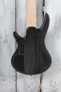 Ibanez Gio SR206 Bass 6 String Electric Bass Guitar Transparent Gray Flat