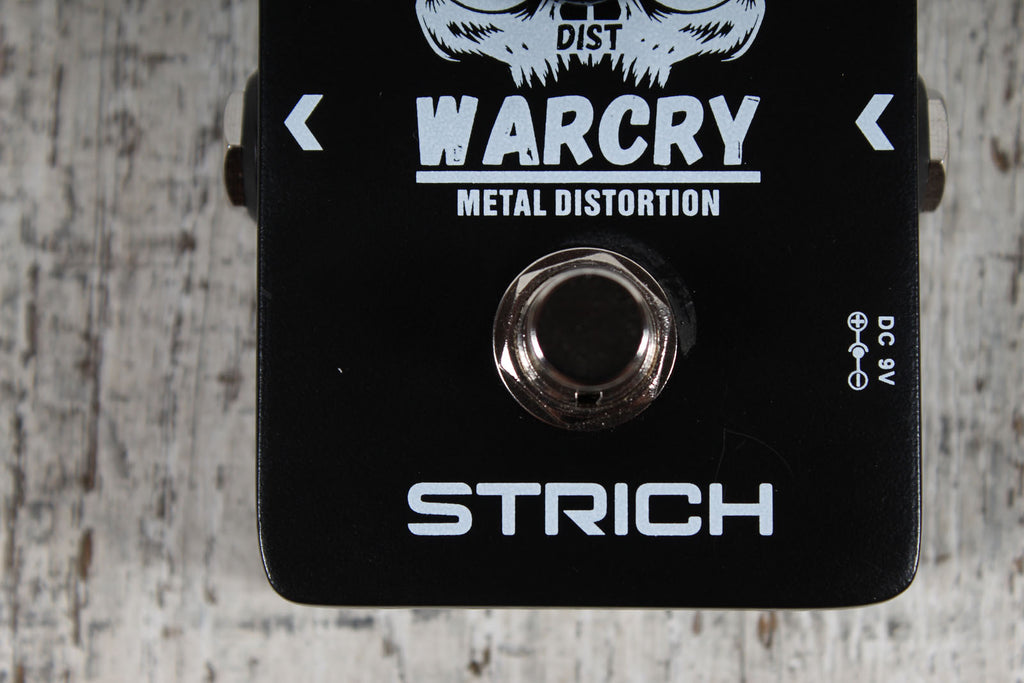 Strich Warcry Metal Distortion Pedal Electric Guitar Distortion Effects Pedal