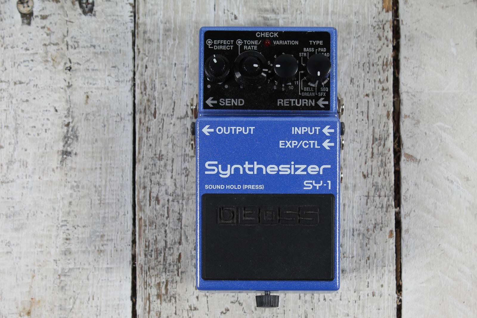 Boss SY-1 Guitar Synthesizer Pedal Electric Guitar or Bass Synth Effects Pedal Main image