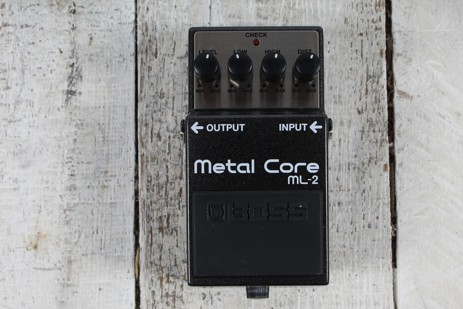 Boss ML-2 Metal Core Distortion Pedal Electric Guitar Distortion Effects Pedal Main image