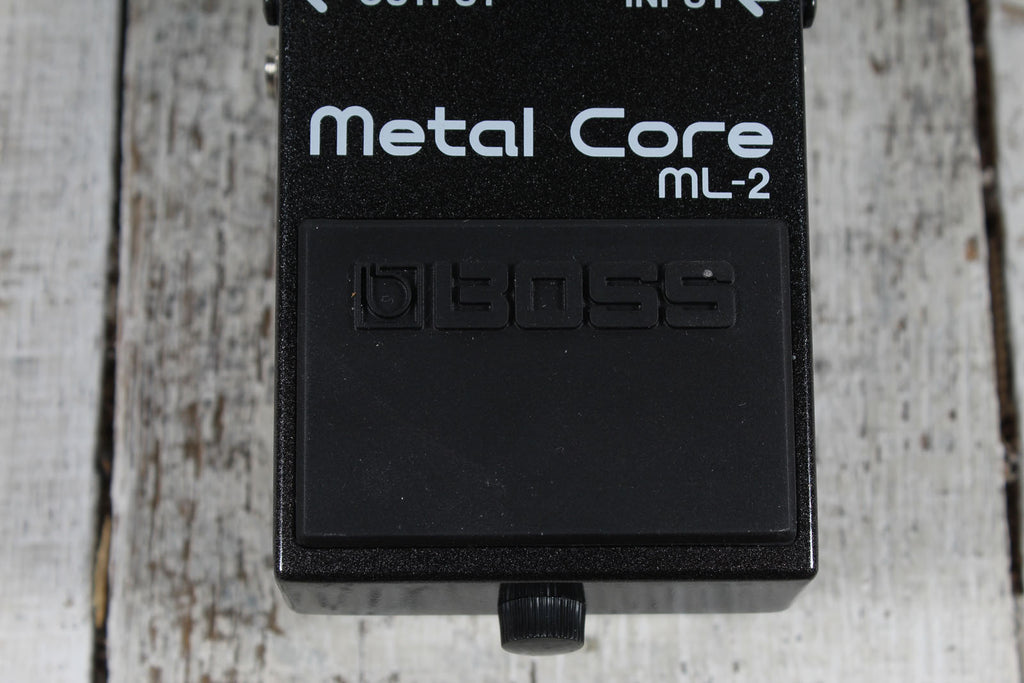 Boss ML-2 Metal Core Distortion Pedal Electric Guitar Distortion Effects Pedal