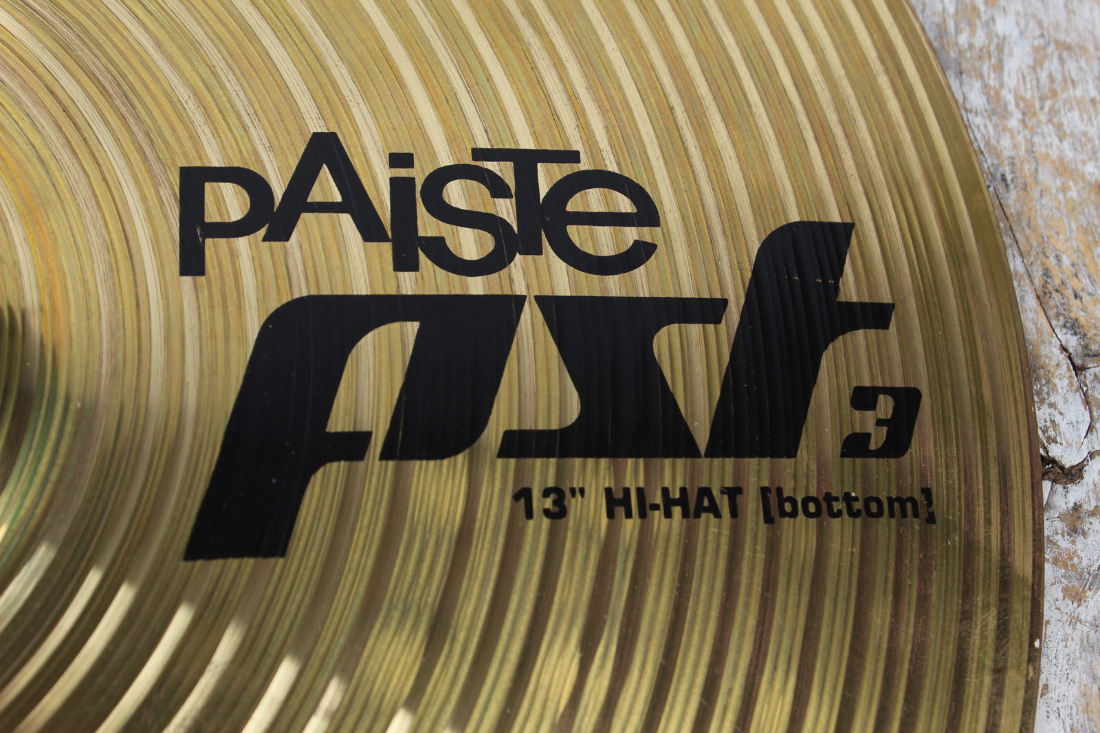 Paiste PST3 Hi Hats 13 Inch Hi Hat Drum Cymbal Pair