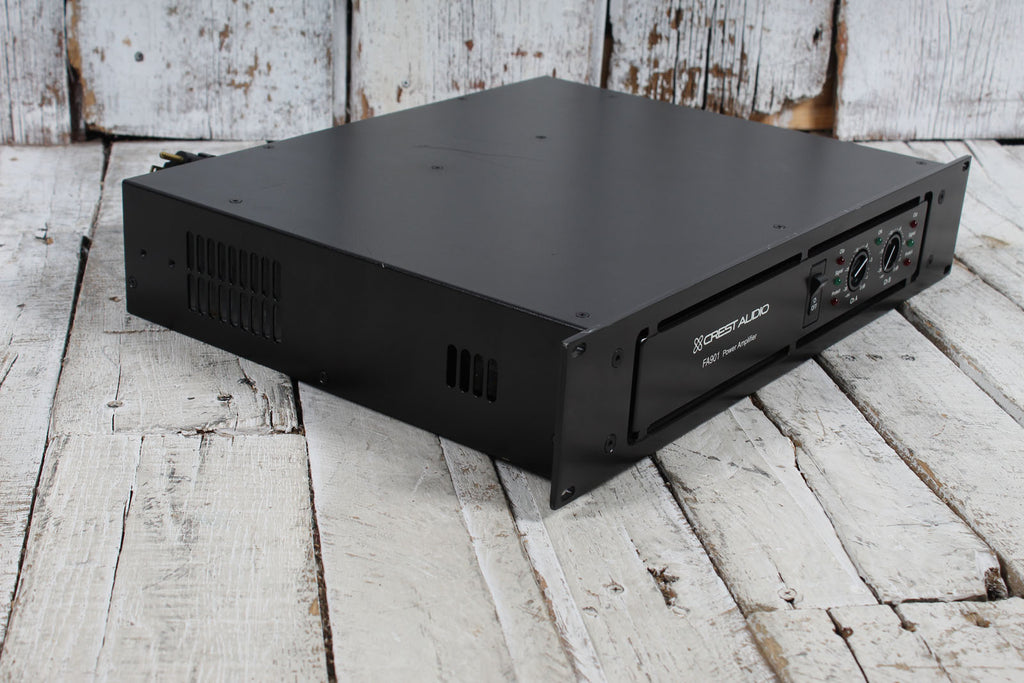 Crest Audio Vintage FA901 Power Amplifier 2 Channel Professional Power Amp