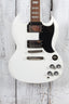 Epiphone 2019 SG G-400 PRO Electric Guitar Alpine White Finish with Gig Bag