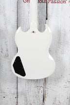 Epiphone 2019 SG G-400 PRO Electric Guitar Alpine White Finish with Gig Bag