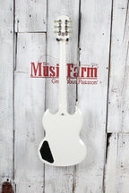 Epiphone 2019 SG G-400 PRO Electric Guitar Alpine White Finish with Gig Bag