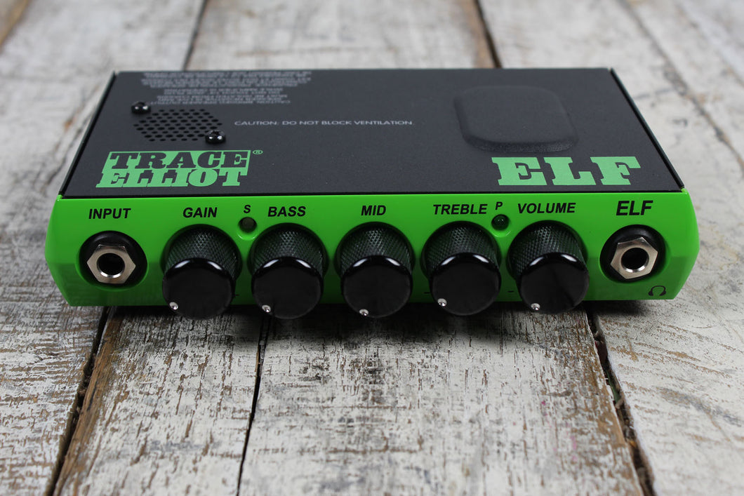 Trace Elliot ELF Micro Bass Head 200 Watt Electric Bass Guitar Amplifier Head
