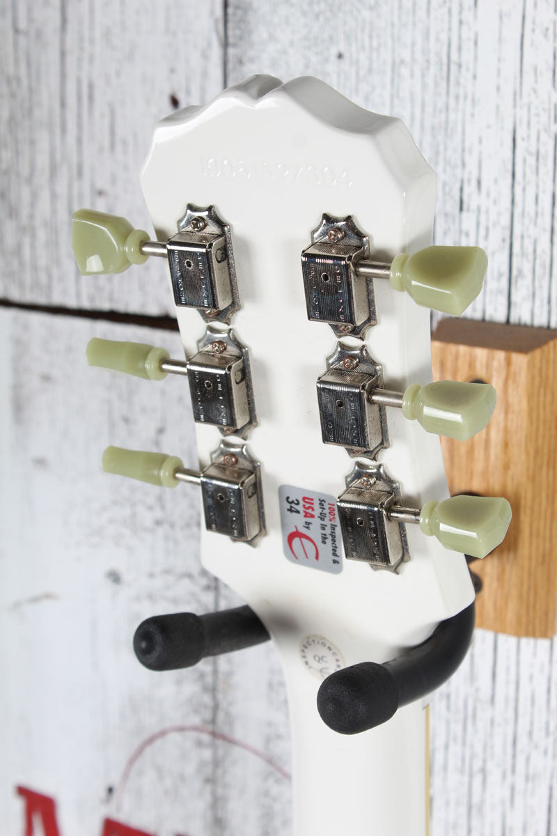 Epiphone 2019 SG G-400 PRO Electric Guitar Alpine White Finish with Gig Bag