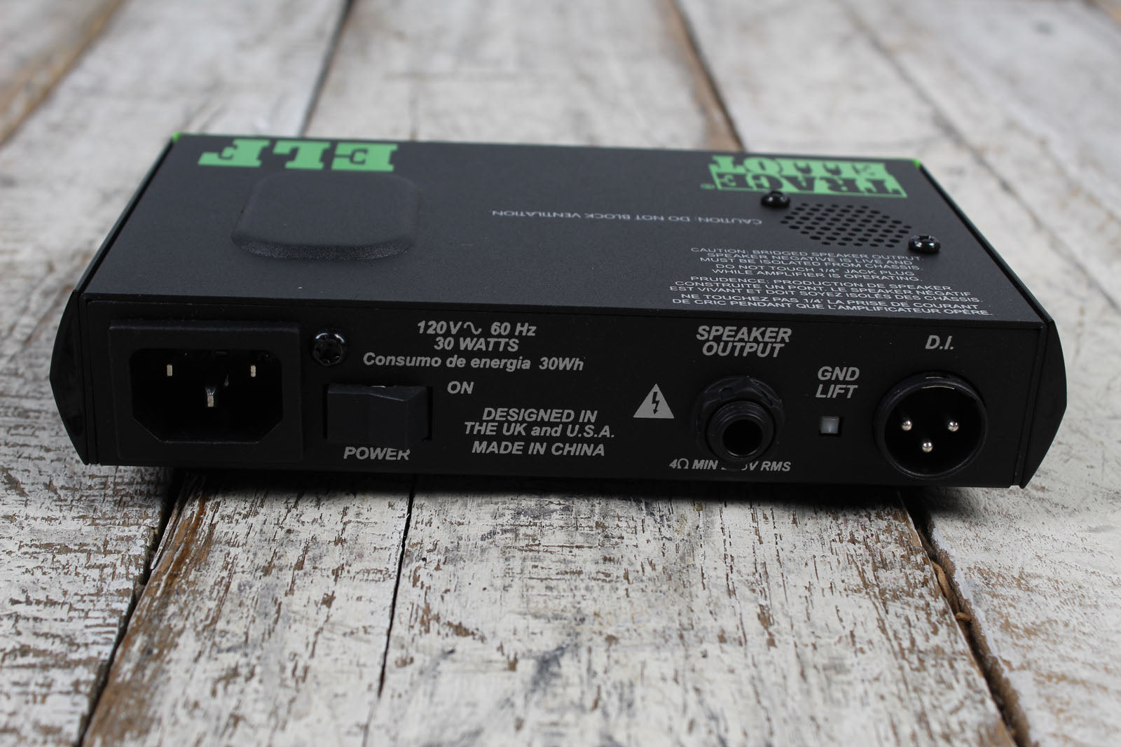 Trace Elliot ELF Micro Bass Head 200 Watt Electric Bass Guitar Amplifier Head