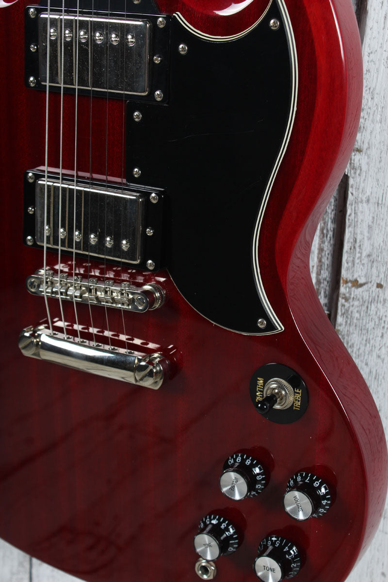 Epiphone 2015 SG G-400 PRO Electric Guitar Cherry Finish with Gig Bag