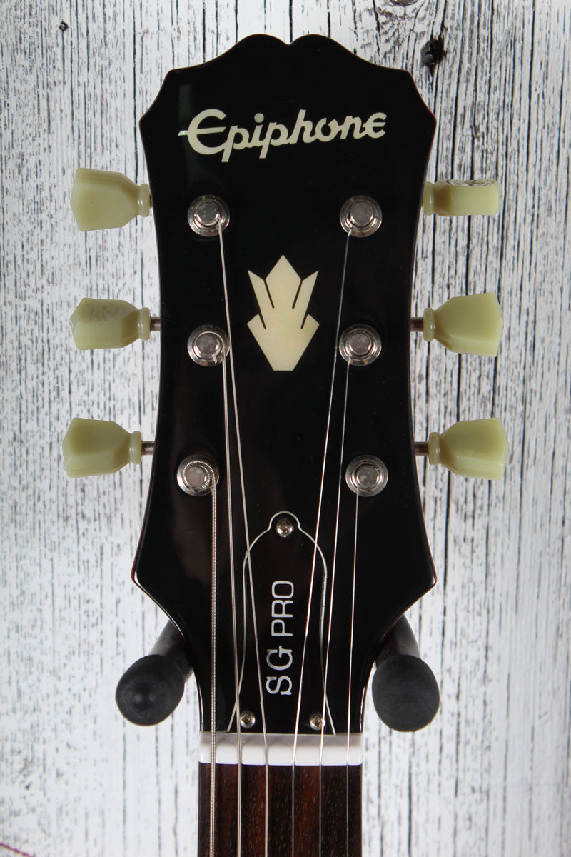Epiphone 2015 SG G-400 PRO Electric Guitar Cherry Finish with Gig Bag