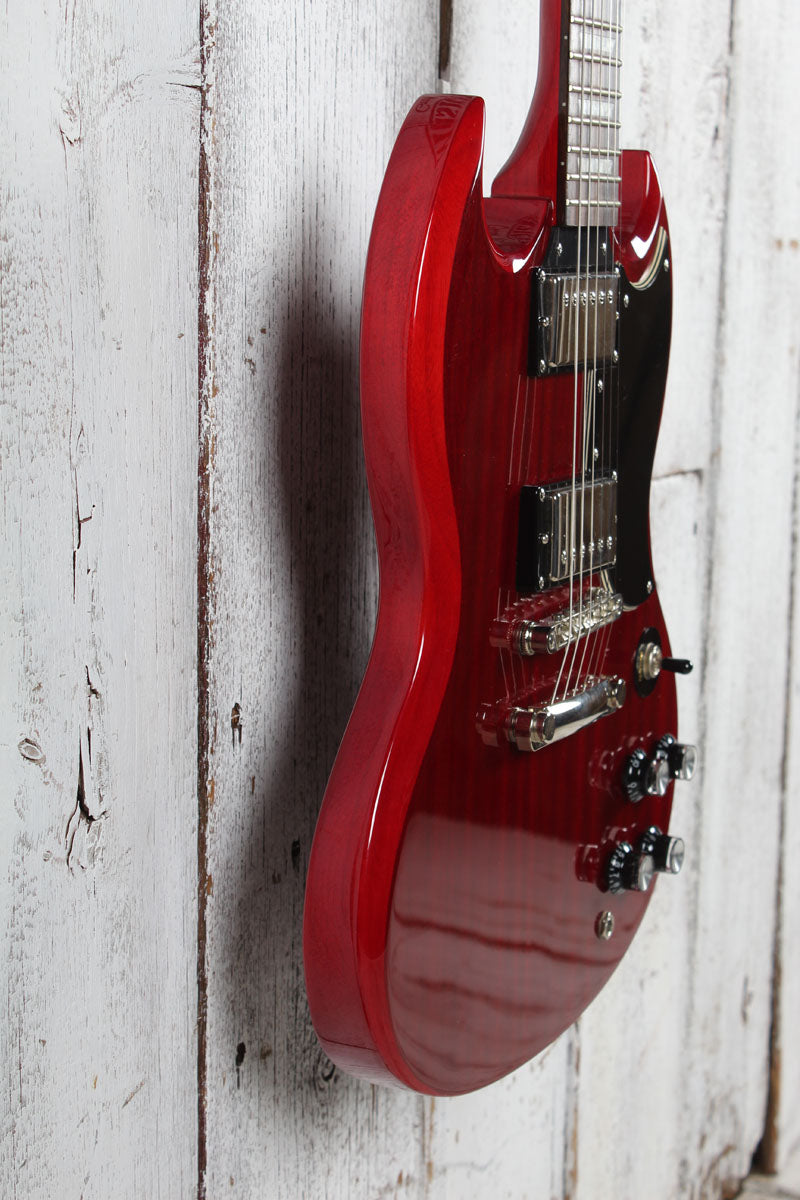 Epiphone 2015 SG G-400 PRO Electric Guitar Cherry Finish with Gig Bag