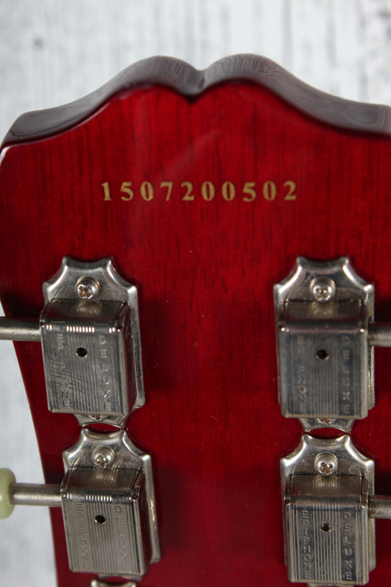 Epiphone 2015 SG G-400 PRO Electric Guitar Cherry Finish with Gig Bag