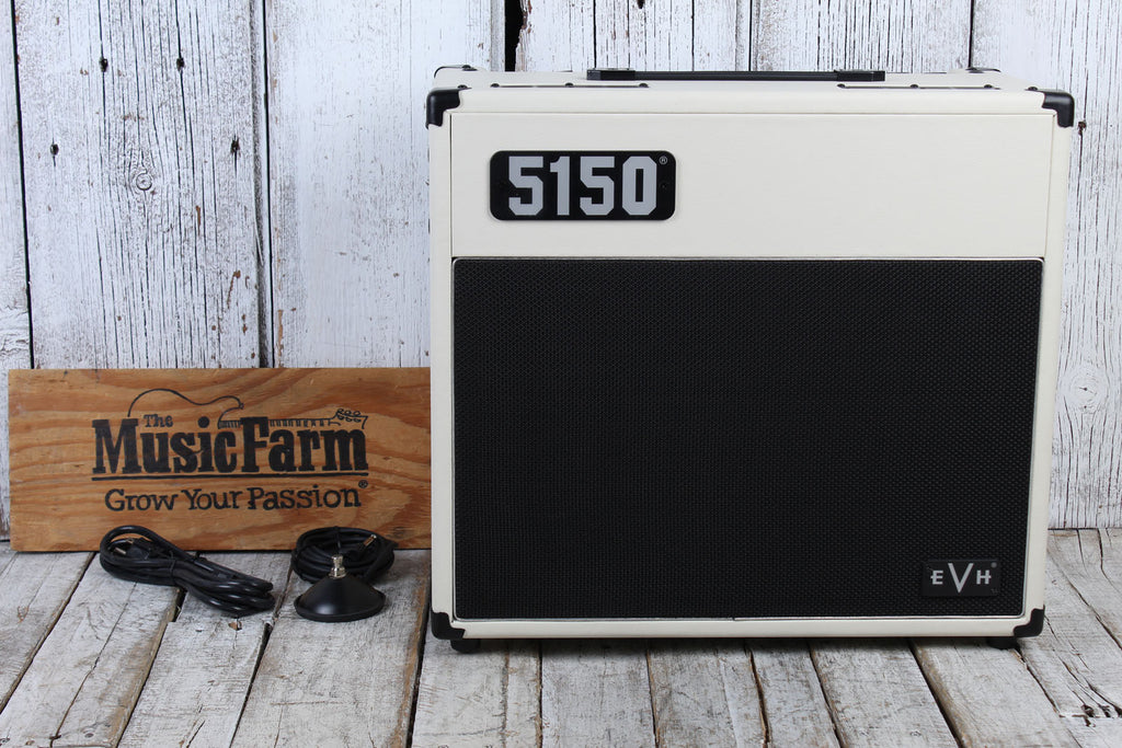 EVH 5150 Iconic Series 15 Watt Electric Guitar Combo Amplifier with Footswitch