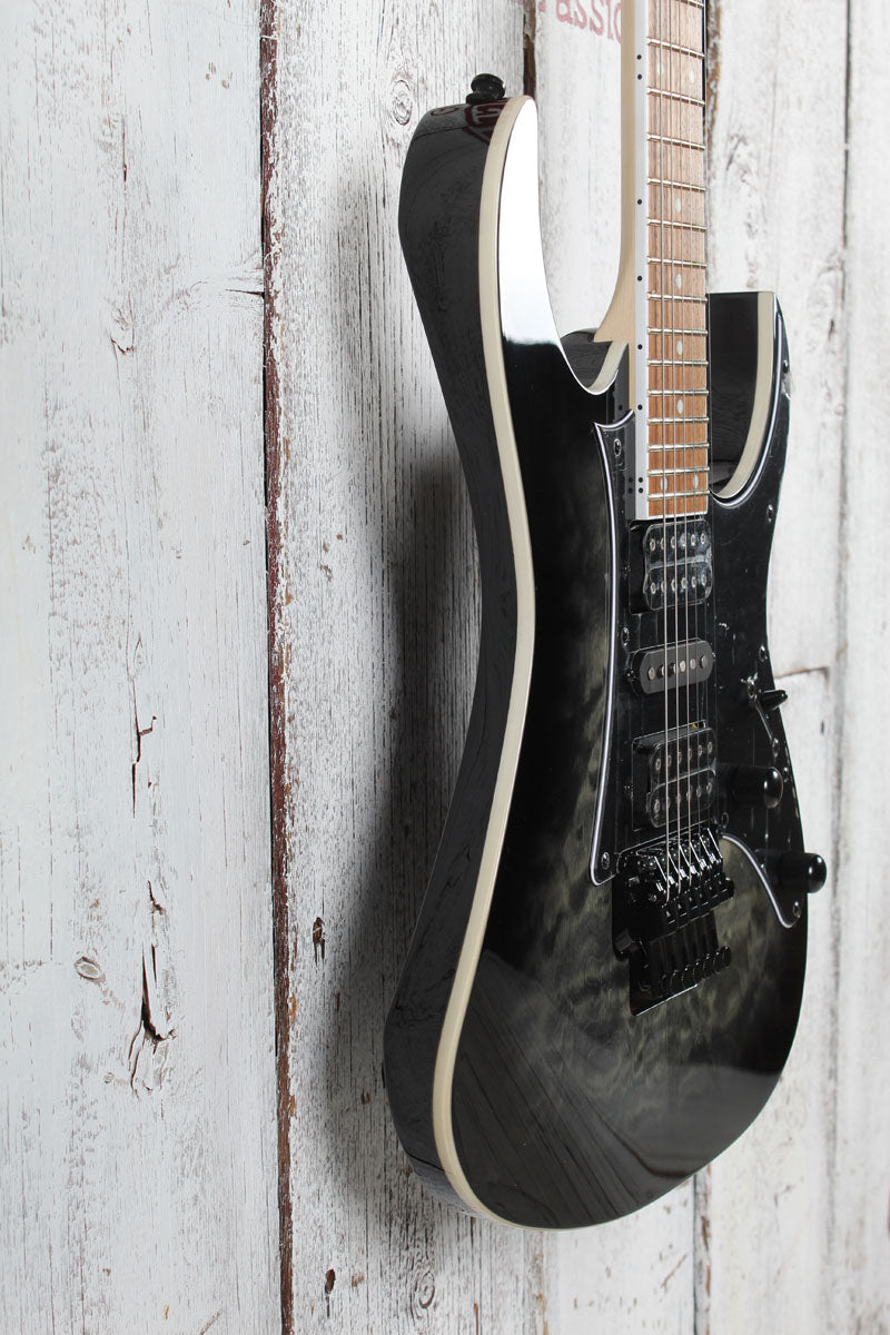 Ibanez RG450QMB Electric Guitar Quilt Maple Top Transparent Gray Burst