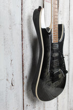 Ibanez RG450QMB Electric Guitar Quilt Maple Top Transparent Gray Burst