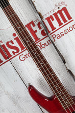 Load image into Gallery viewer, Ibanez MiKro GSRM20 4 String Electric Bass Guitar Transparent Red with Gig Bag