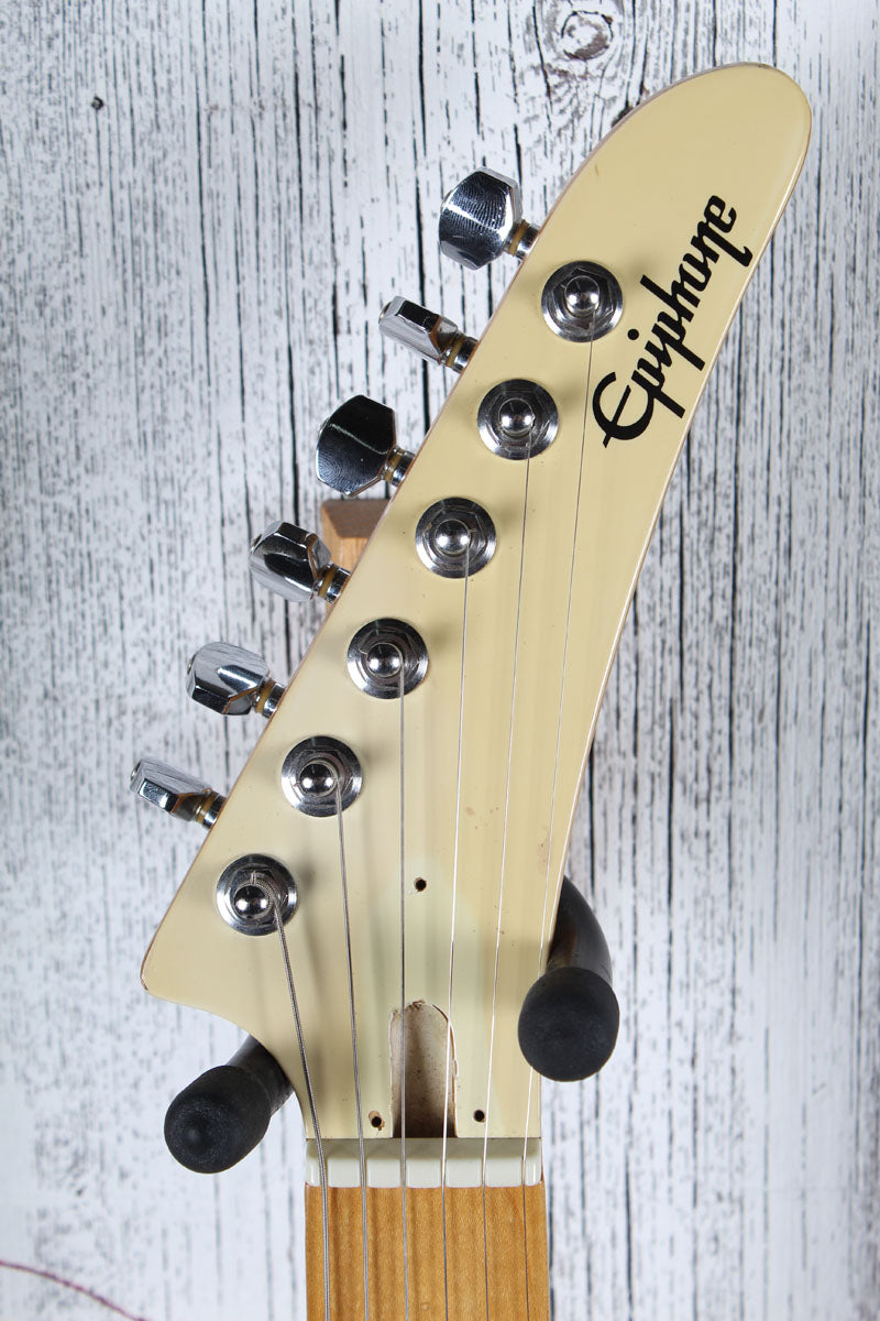 Epiphone S-310 Solid Body Electric Guitar White Finish with Gig Bag