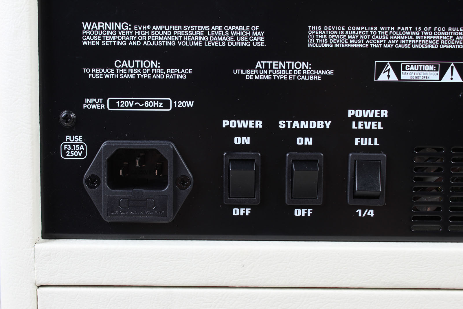 EVH 5150 Iconic Series 15 Watt Electric Guitar Combo Amplifier with Footswitch
