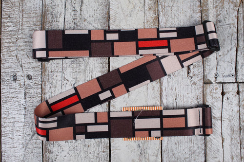 Henry Heller Artist Series Sublimation Guitar Guitar Strap Mondrian