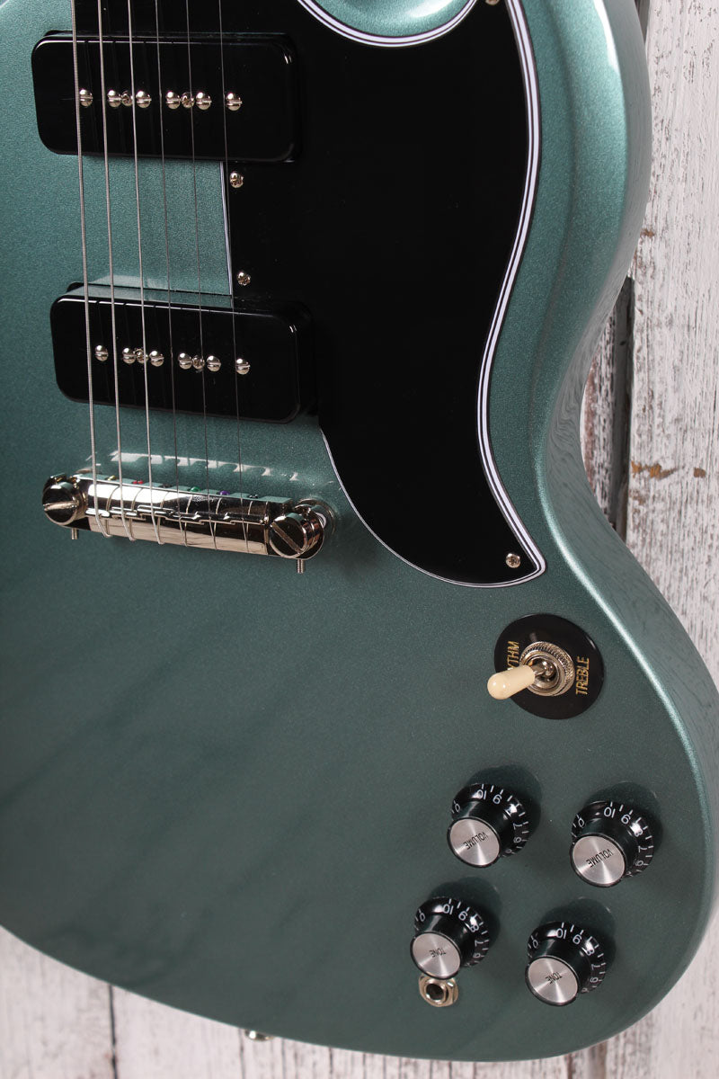 Epiphone 2021 SG Special P-90 Electric Guitar Faded Pelham Blue with Gig Bag
