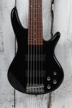 Load image into Gallery viewer, Ibanez GIO Soundgear GSR206 6 String Electric Bass Guitar Phat II EQ Black Gloss