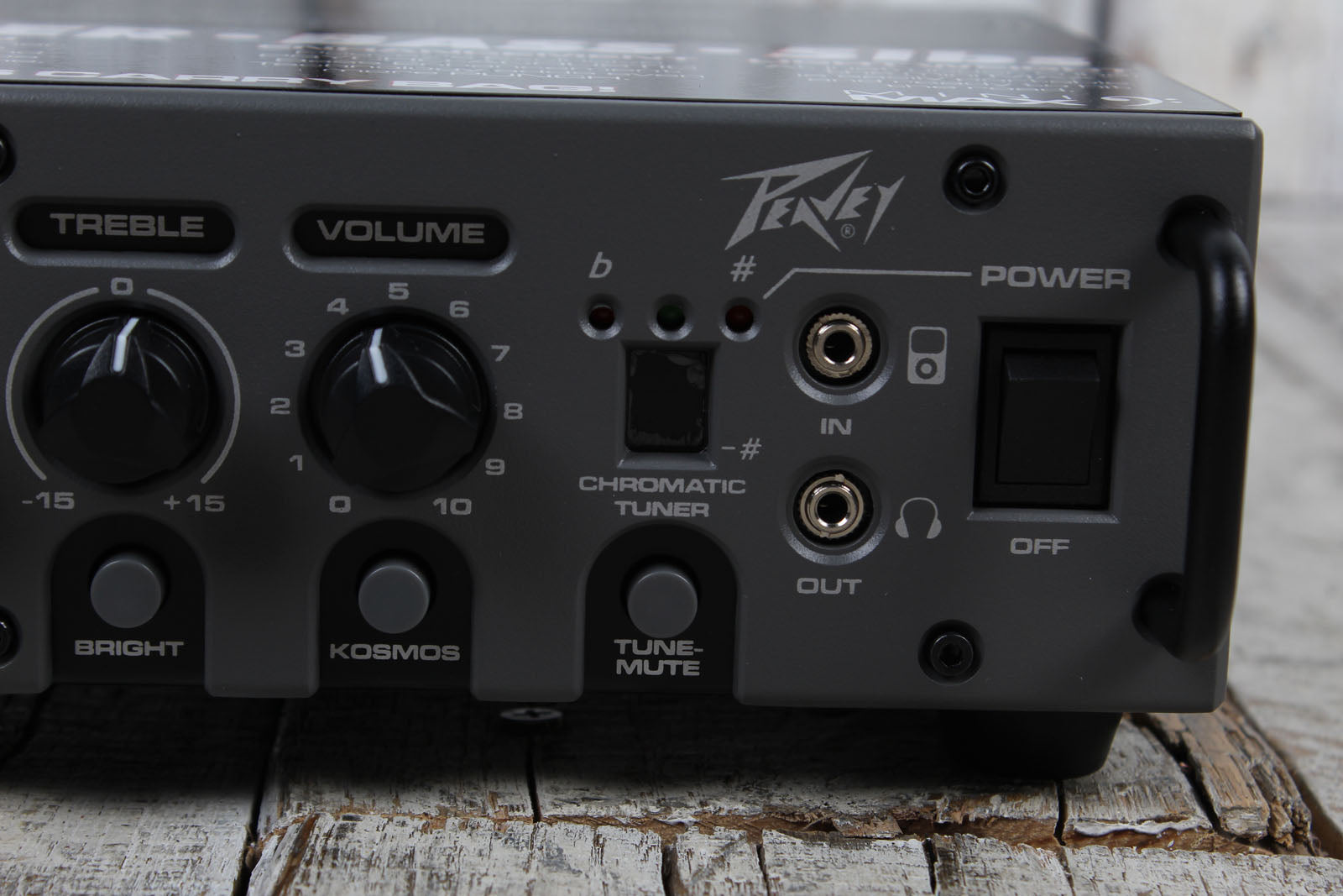 Peavey Mini Max 600 Electric Bass Guitar Amplifier Head 600 Watt Amp